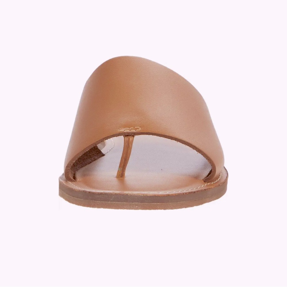 Madewell Shoes Women’s The Boardwalk Post Slide Sandal in Leather Size 8 New - Picture 4 of 7